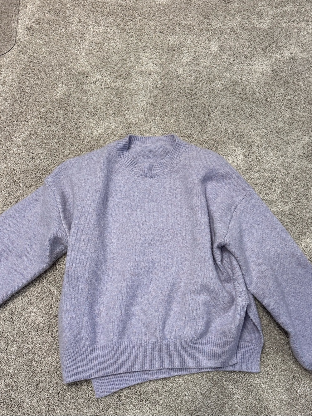 Women’s Lavender Crewneck Sweater